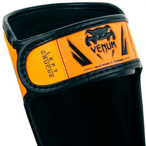 Захист гомілки для дітей Venum Elite Standup Shinguards Neo Orange ціна