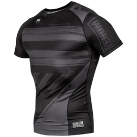 Компресійна футболка Venum AMRAP Comression T-shirt Short Sleeves Black Grey, Фото № 2