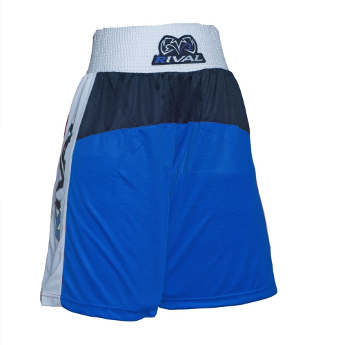 Шорты для бокса Rival Training Shorts Blue Black White купити