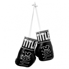 Брелок Title Ali Float Mini Boxing Gloves Black, Фото № 2