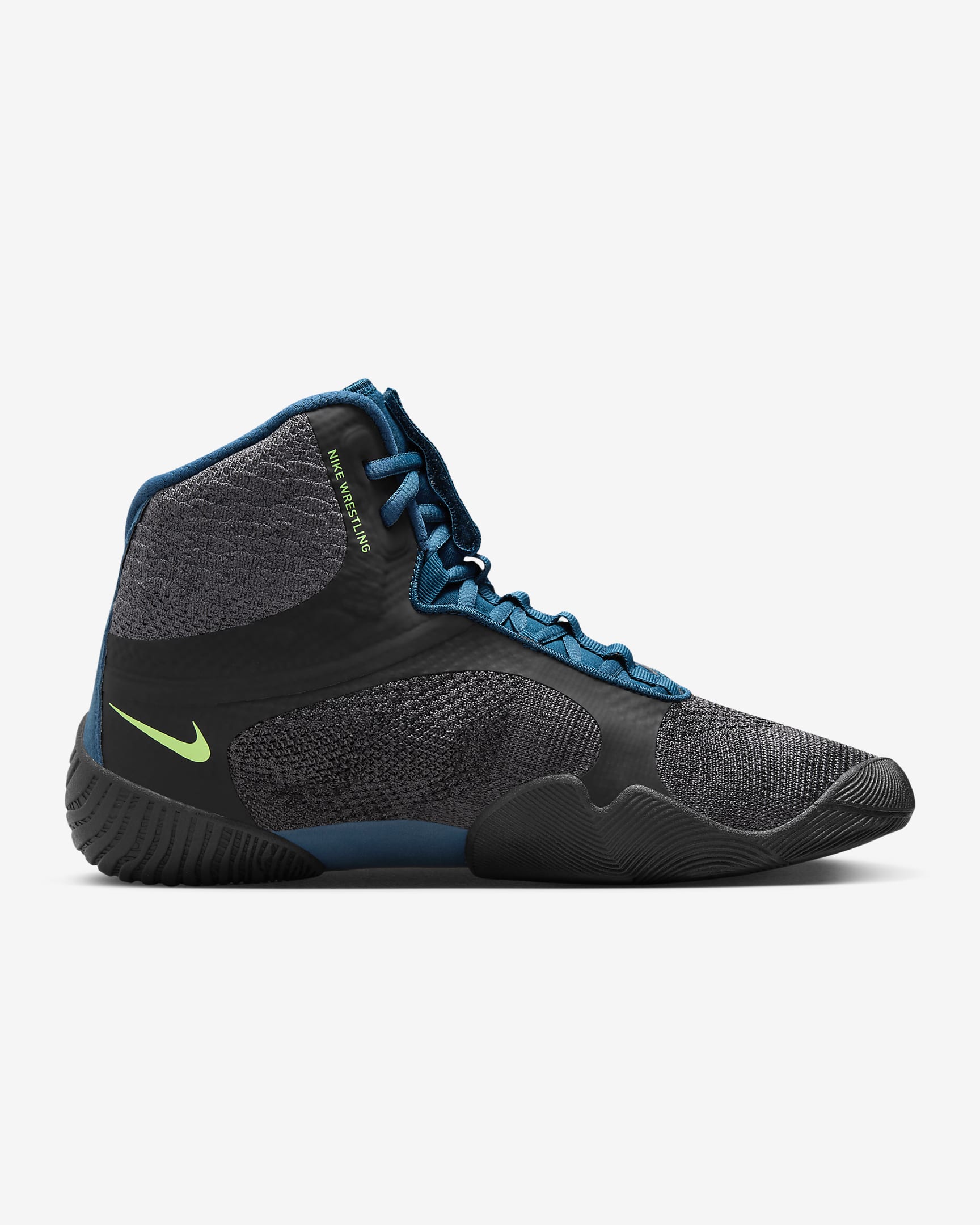 Борцовки Nike Tawa Wrestling Shoes Anthracite Valerian Blue купить