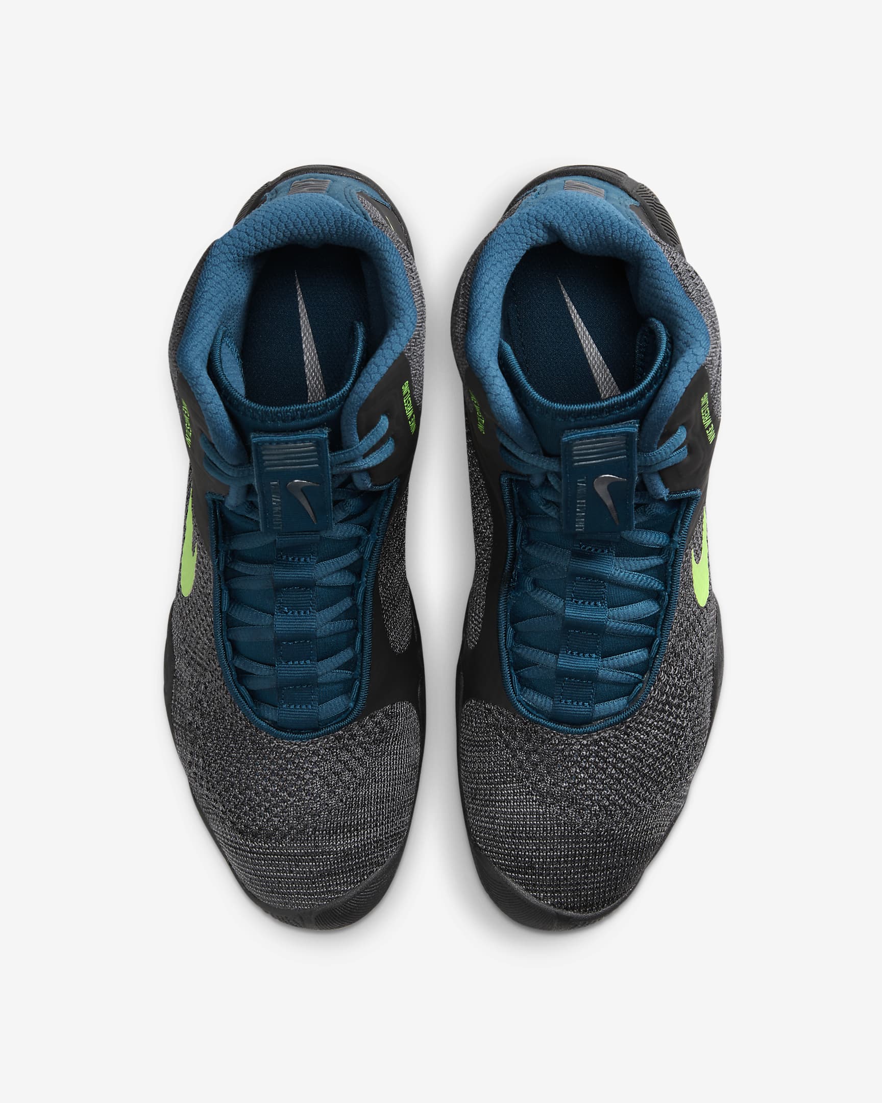 Борцовки Nike Tawa Wrestling Shoes Anthracite Valerian Blue фото