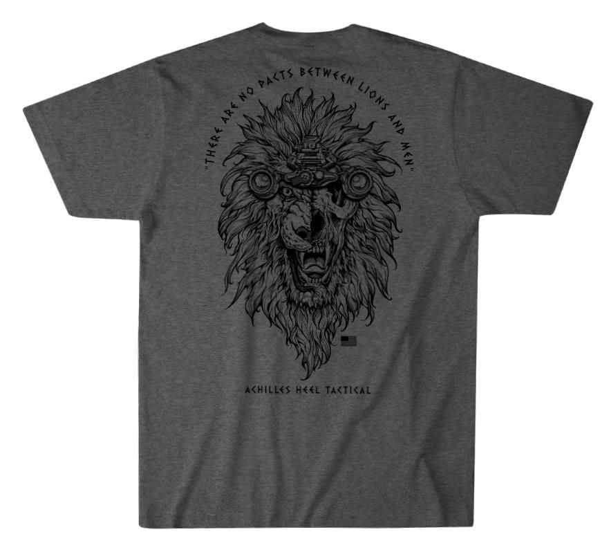 Футболка Howitzer Achilles Heel Lion Olive Heather