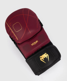 Venum Tactical XT Sparring MMA Gloves - Black/Burgundy/Gold price