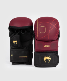 Venum Tactical XT Sparring MMA Gloves - Black/Burgundy/Gold buy