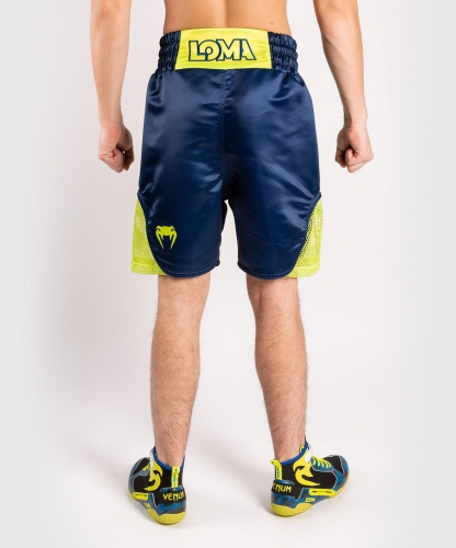 Шорты для бокса Venum Origins Boxing Short Loma Edition Blue Yellow фото
