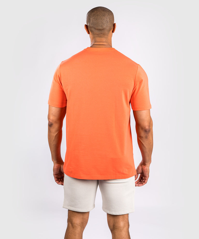 Футболка Venum Classic T-shirt Orange Navy Blue купить