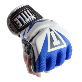Рукавиці для MMA Title Command Pro Fight Glove Black Blue