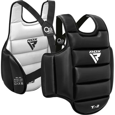 Захисний жилет для карате  RDX T2 Karate Chest Guard Black\White