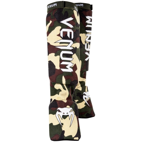 Захист гомілкостопу Venum Kontact Shinguards Cotton Forest Camo купити