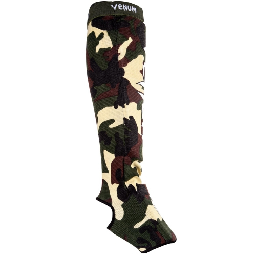 Захист гомілкостопу Venum Kontact Shinguards Cotton Forest Camo ціна