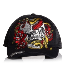 Кепка Affliction Toxic Earth Hat Black