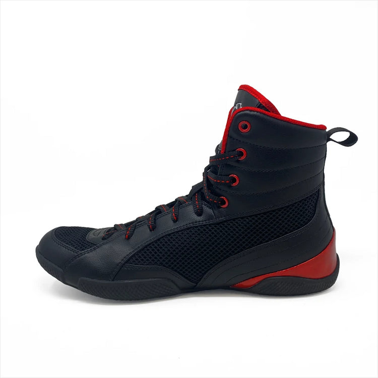 Rival RSX-Guerrero Deluxe Boxing Boots Black Red buy