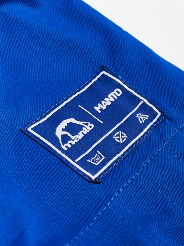 Детское кимоно для джиу-джитсу Manto Monkey Junior BJJ Gi Blue фото