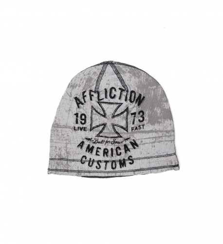 Двухстороняя шапка Affliction Traffic Reversible Beanie оригінал