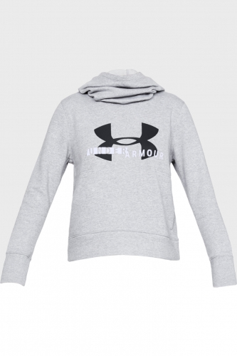 Жіноче худі Under Armour Rival Fleece Logo Gray фото