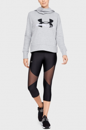 Жіноче худі Under Armour Rival Fleece Logo Gray ціна