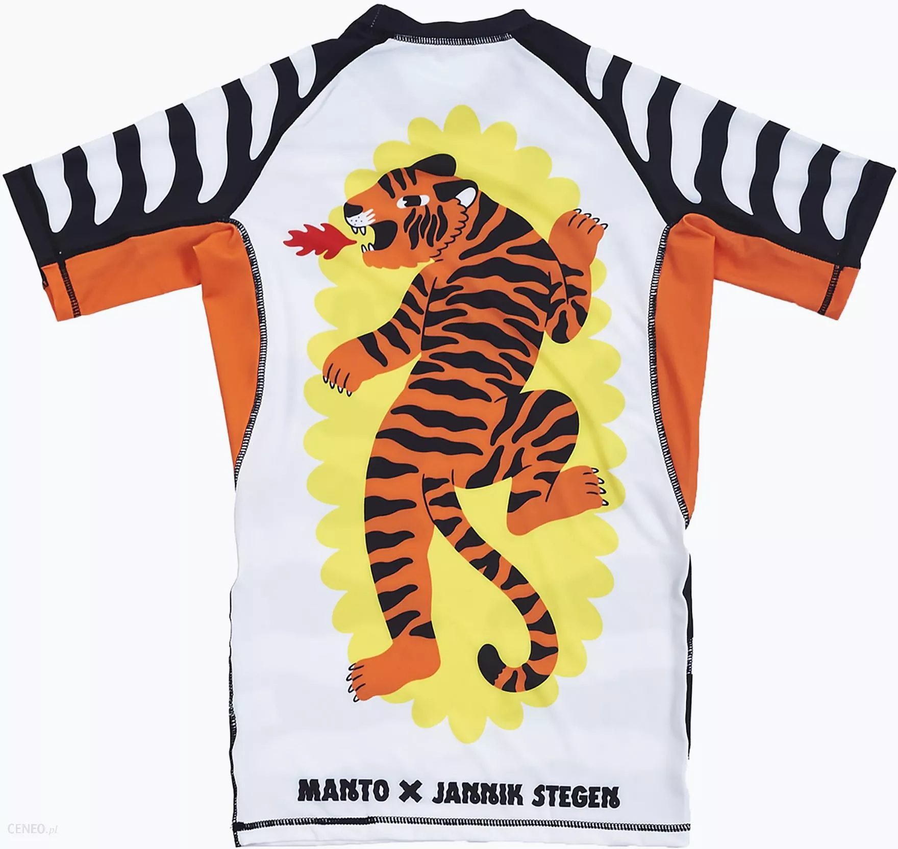 Рашгард MANTO Shortsleeve Rashguard Tigre цена