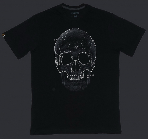 Футболка MANTO T-shirt 20 Black де купити