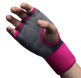 Гелевые бинты Hayabusa Quick Gel Handwraps Grey Pink, Фото № 2