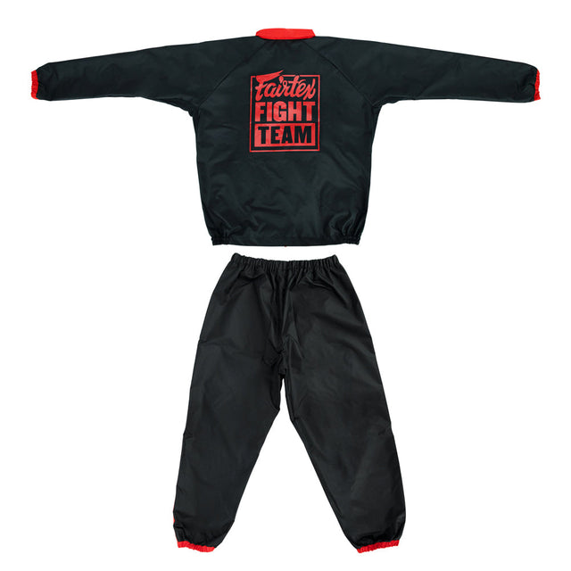 Костюм-сауна Fairtex VS4 Vinyl Sweat Suit Black Red цена