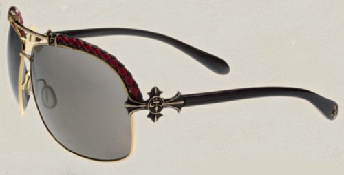 Солнцезащитные очки Affliction AFS Baxter - Black-Red-Gold, Фото № 2