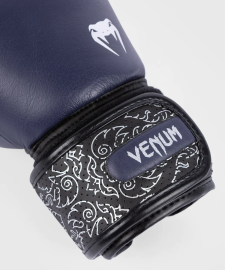 Боксерские перчатки Venum Power 2.0 Boxing Gloves - Navy Blue Black, Фото № 3