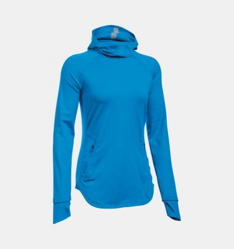 Жіноча спортивна кофта Under Armour Threadborne Balaclava Hoodie Water розмір