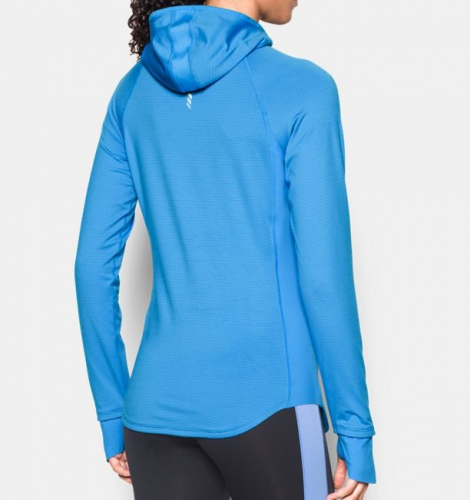 Жіноча спортивна кофта Under Armour Threadborne Balaclava Hoodie Water купити