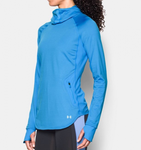 Жіноча спортивна кофта Under Armour Threadborne Balaclava Hoodie Water ціна