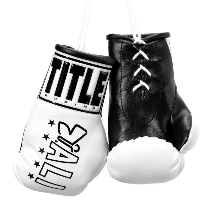 Брелок Title Ali Float Mini Boxing Gloves White
