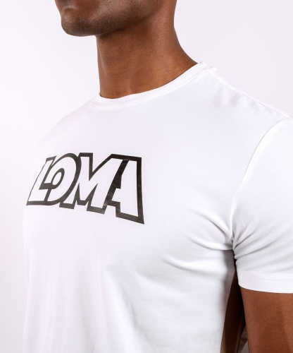 Футболка Venum Origins T-shirt Loma Edition White Black стоимость