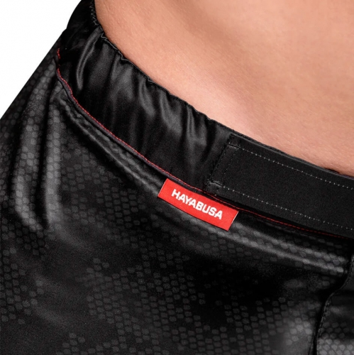 MMA shorts Hayabusa Hex Mid-Length Fight Shorts Black photo
