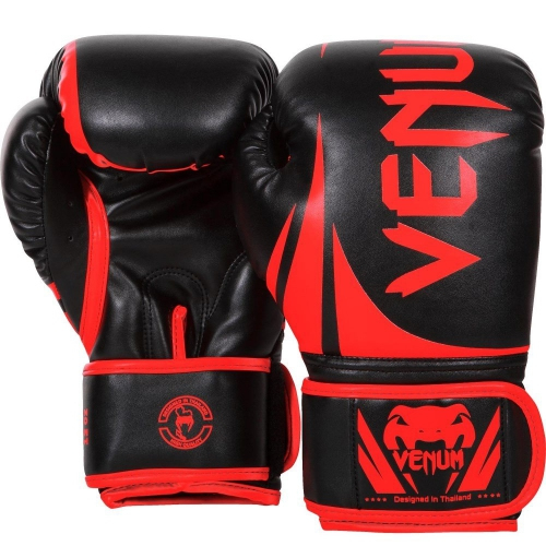 Боксерские перчатки Venum Challenger 2.0 Black/Red купить