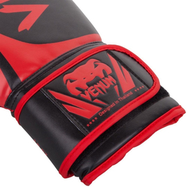Боксерские перчатки Venum Challenger 2.0 Black/Red, Фото № 3