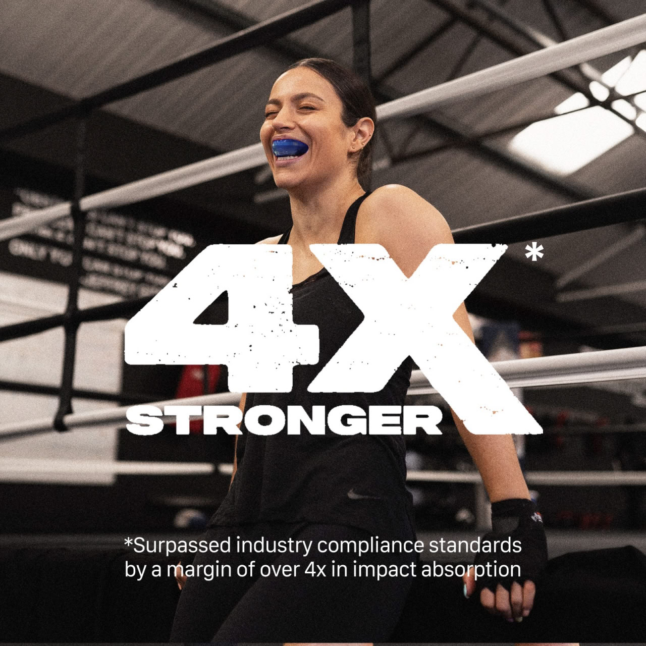 Капа для брекетів SAFEJAWZ Ortho Series Self-Fit Mouthguard for Braces Ice Blue фото