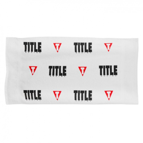 Полотенце Title Boxing Premium Printed Corner Towel White купить