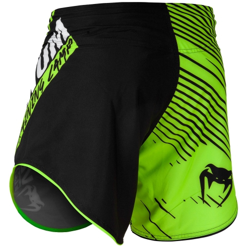 Шорти для MMA Venum Training Camp Fightshorts Black Neo Yellow фото