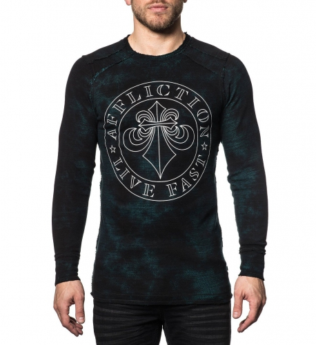 Двустороння термалка Affliction Last Stand Tour Reversible Thermal купить