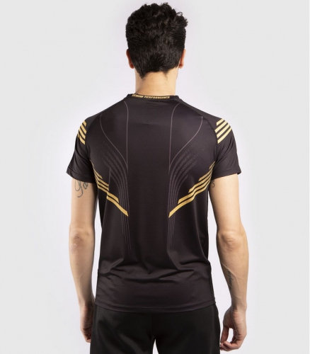 Футболка Venum UFC FightNight Pro Linе Dry Tech Black Gold купить