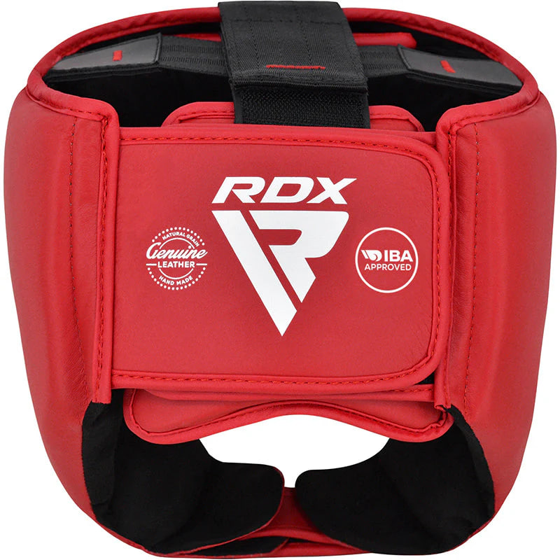 Шолом RDX IBA Approved Head Guard for Amateur Competition Red купити