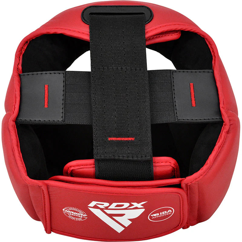 Шолом RDX IBA Approved Head Guard for Amateur Competition Red ціна