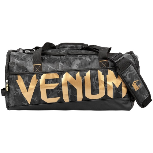 Сумка Venum Sparring Sport Bag Dark Camo Gold купити