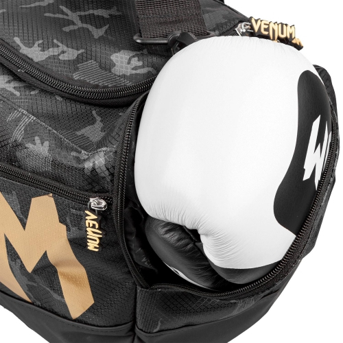 Сумка Venum Sparring Sport Bag Dark Camo Gold фото