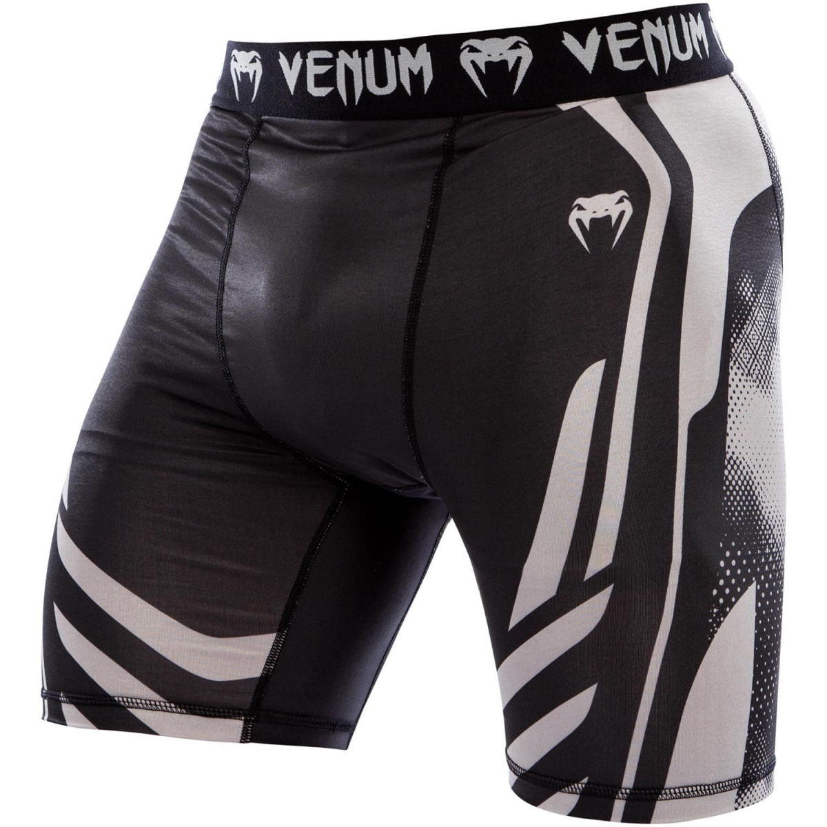 Компрессионные шорты Venum Technical Compression Shorts Black Grey