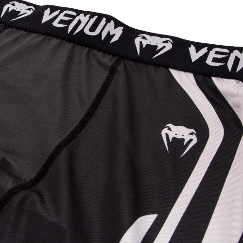 Компрессионные шорты Venum Technical Compression Shorts Black Grey размер