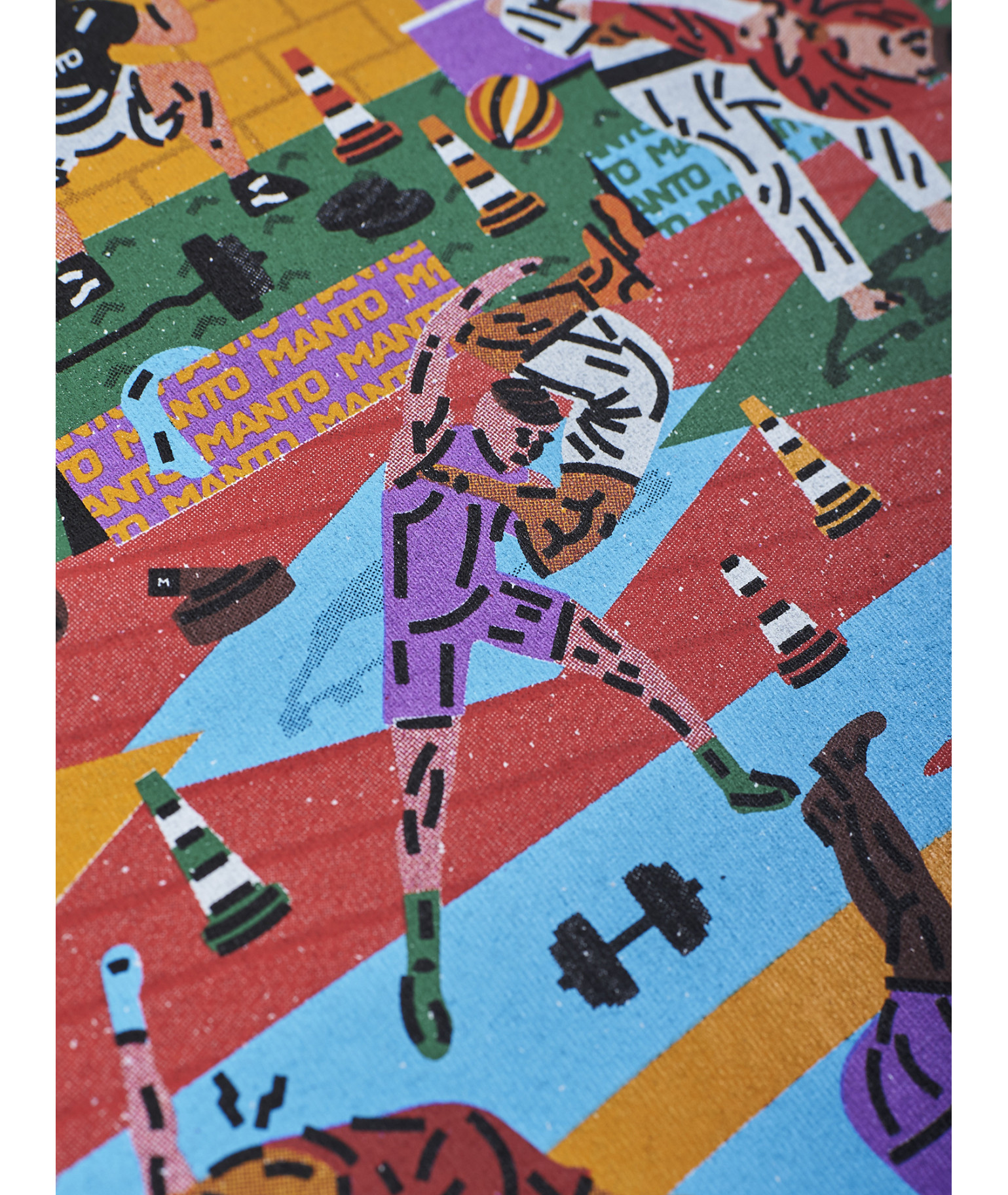 MANTO T-shirt Gym 2.0 Black photo