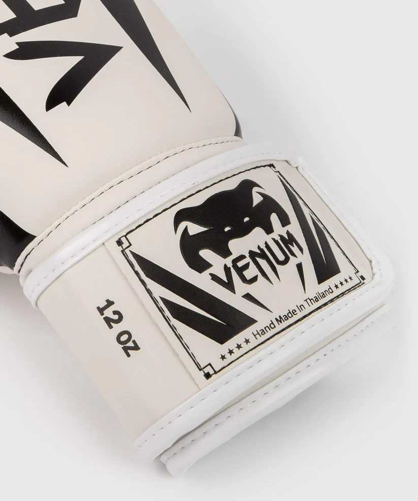 Venum Elite Boxing Gloves - White/Black  price