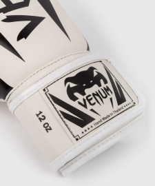 Боксерские перчатки Venum Elite Boxing Gloves - White/Black , Фото № 3
