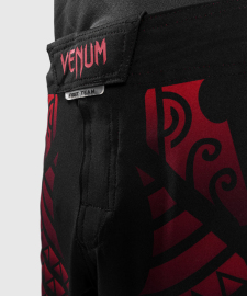 Детские шорты для MMA Venum Nakahi Kids Fightshort Black Red, Фото № 4